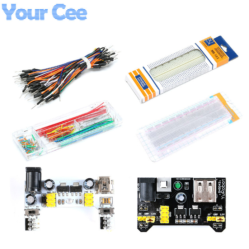 Breadboard 400 Point - MB-102 MB102 Breadboard 400 830 Titik
