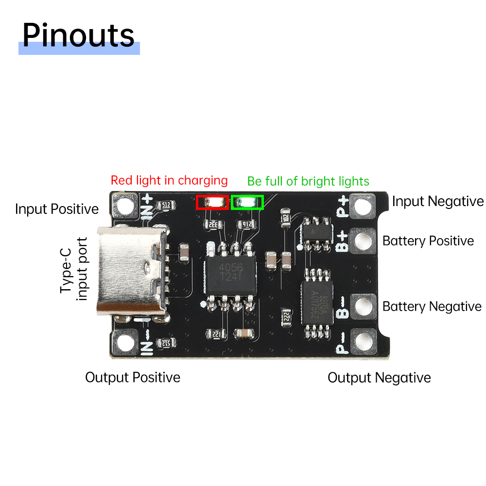 Li Ion Charger Module - 5pcs Modul Pengisian Baterai Li-ion Tipe