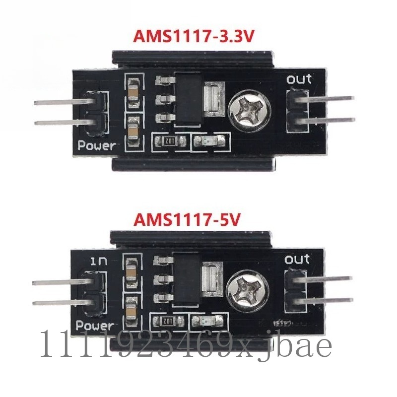 Ams1117 Module - Modul daya AMS1117 DC-DC 3.3V/5V dengan