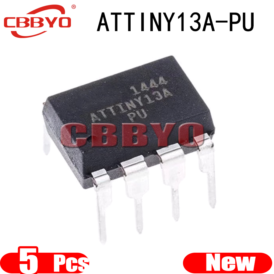 Perfboard - (5 buah) 100% baru ATTINY13A-PU ATTINY13A