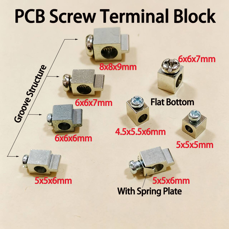 Screw Terminal Block - 10/20 Buah Blok Terminal Sekrup PCB
