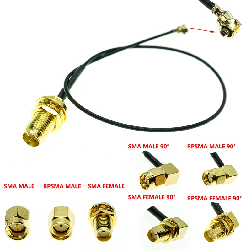 Ipex Connector - Kabel Pigtail Koaksial RF WiFi Antena