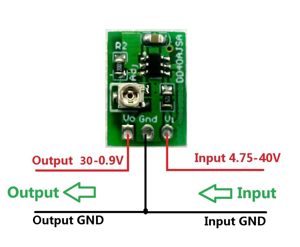 DD40AJSB 5W Modul Konverter St - Ams1117 Module ulasan dan harga