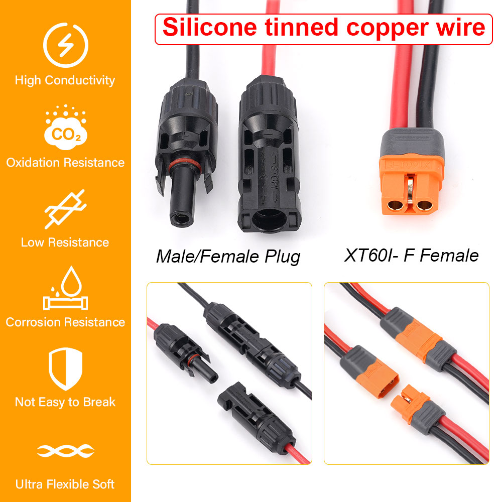 1/2/3M konektor Surya ke xt60i - Ipex Connector ulasan dan harga