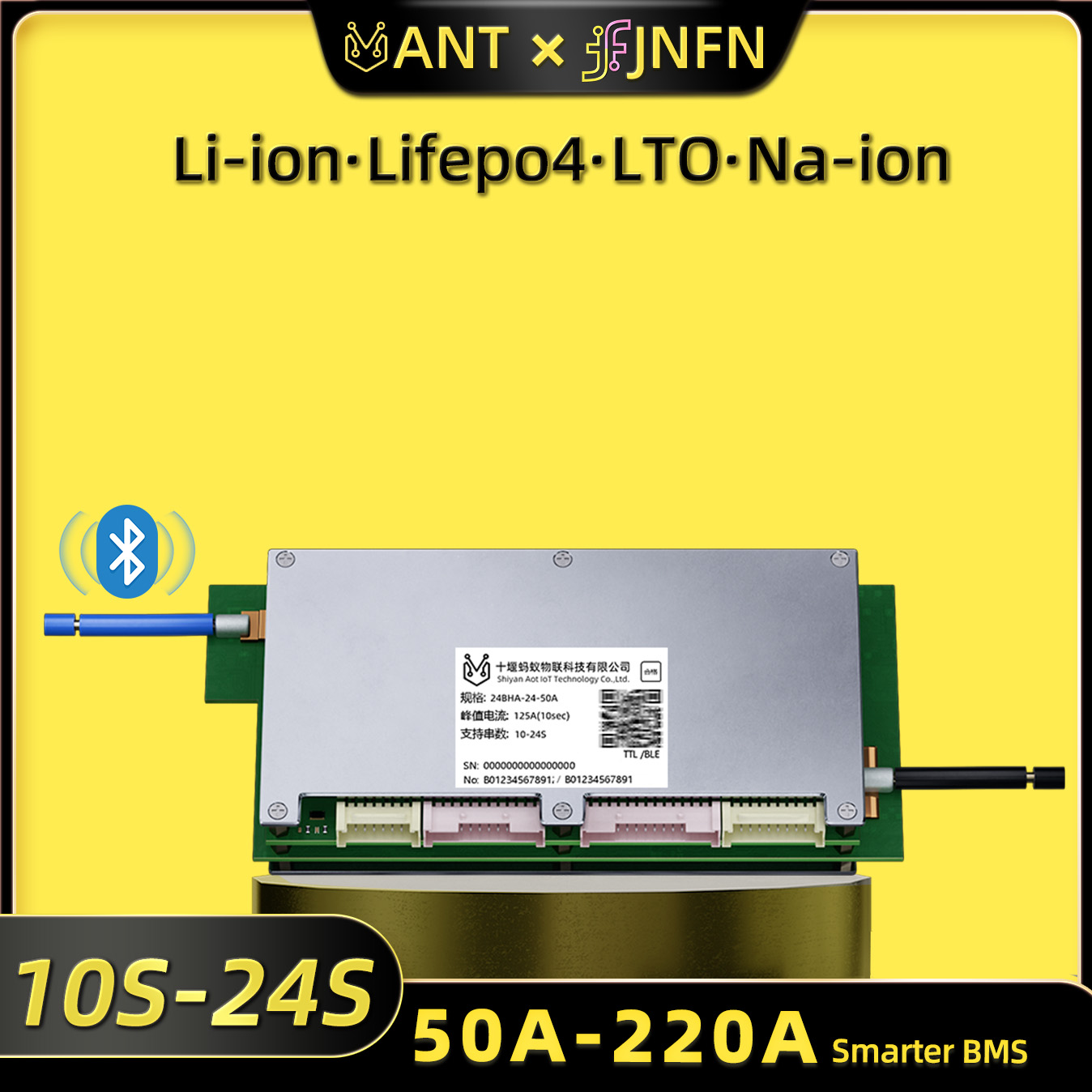 Ant BMS Smart 10S hingga 24S 5 - Proto Board ulasan dan harga