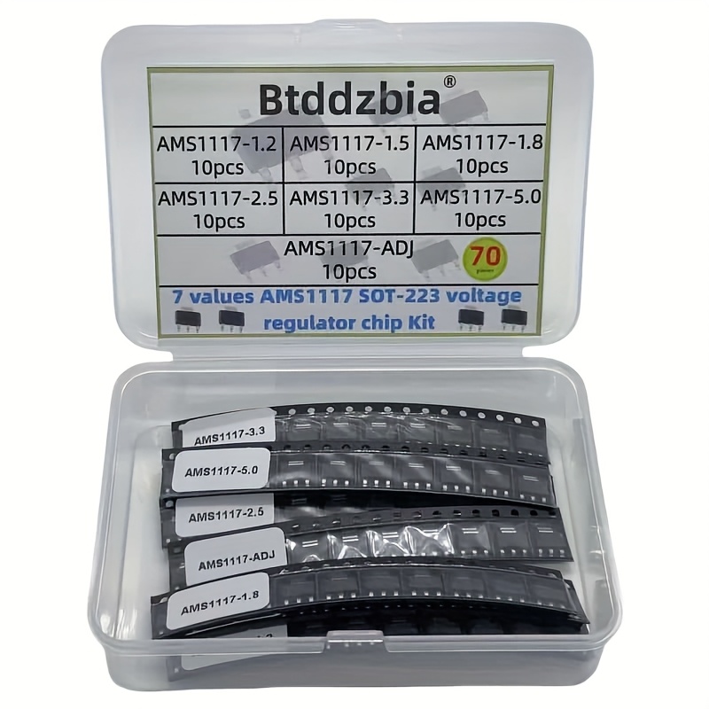 70 Buah Kit Regulator Voltase  - Ams1117 Module ulasan dan harga