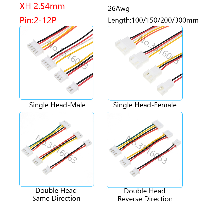 5/10 Buah XH-2.54mm Konektor S - Jumper Wire Kit ulasan dan harga