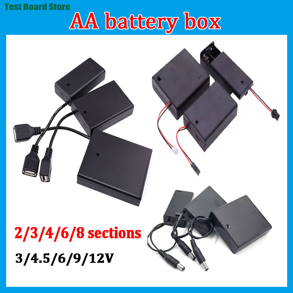 1 Buah Tempat/Kotak Baterai AA - Jumper Wire Kit ulasan dan harga