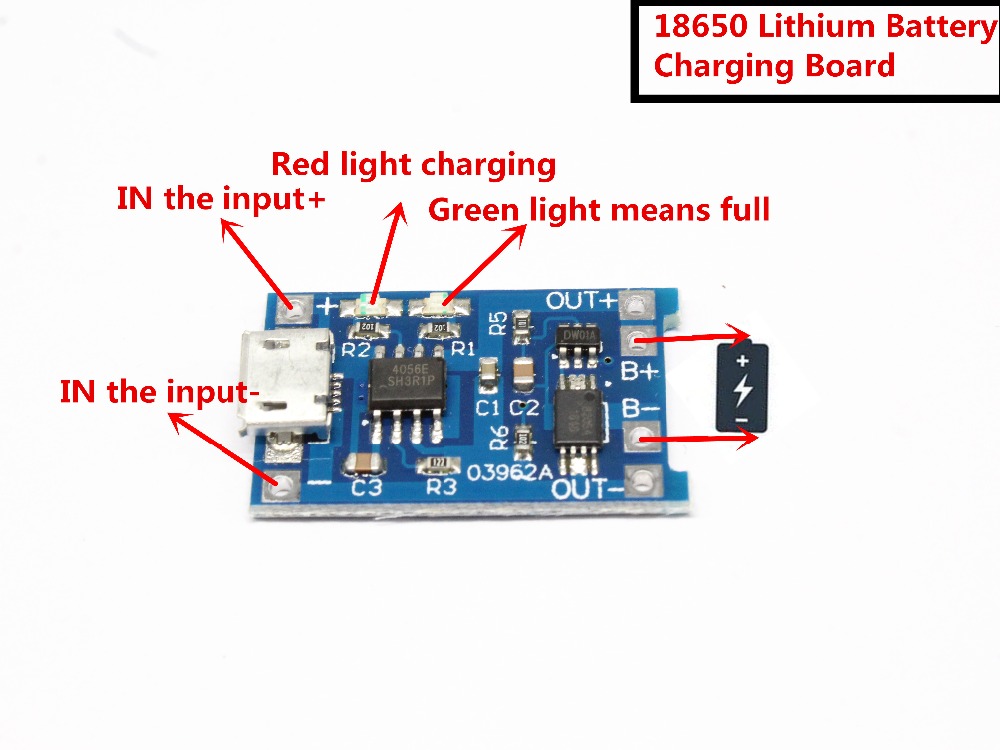 Charger/mikro/USB Mini 5V 1A 1 - Tp4056 Module ulasan dan harga