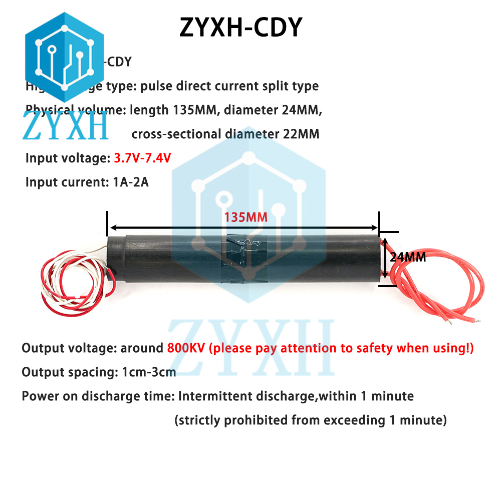 Generator tegangan tinggi 3.7  - Boost Converter ulasan dan harga