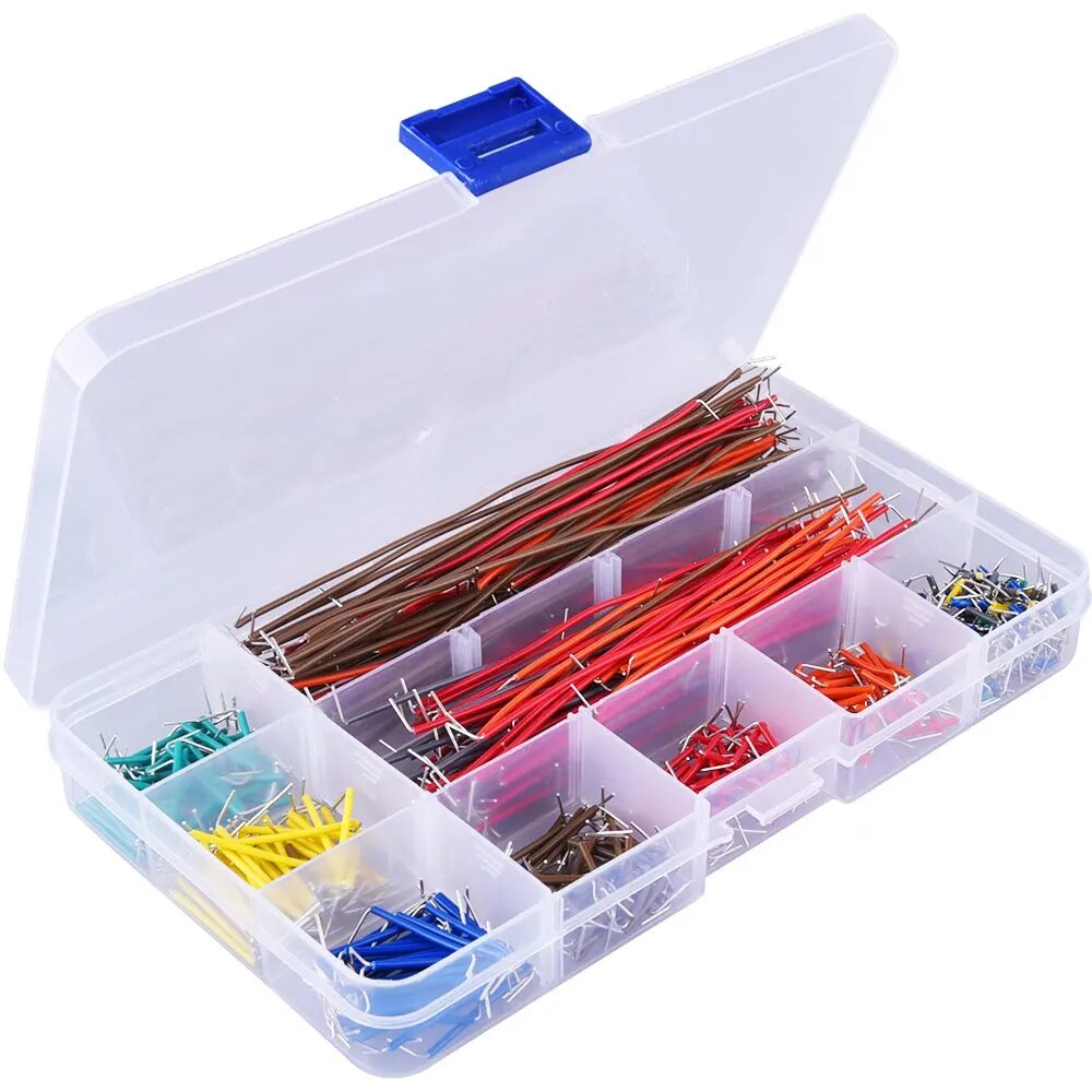Kit kawat Jumper 560 buah, kaw - Breadboard 400 Point ulasan dan harga