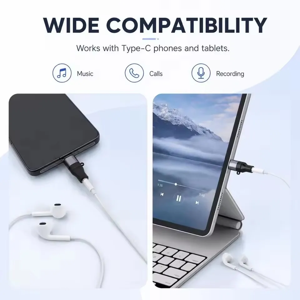 1-4 buah Adaptor Jack Audio US - Usb C Cable ulasan dan harga