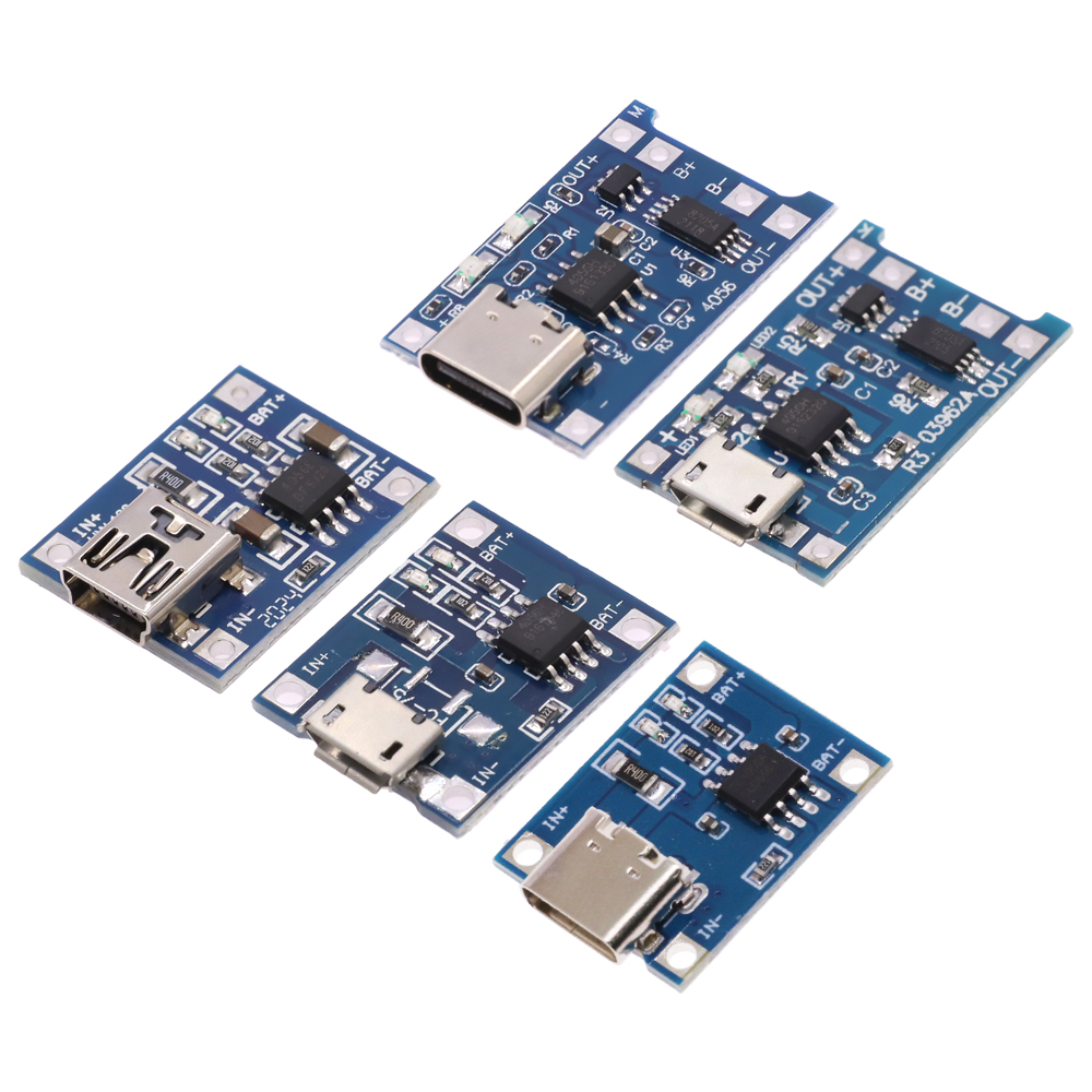1/5/10 buah tipe-c/Micro/Mini  - Tp4056 Module ulasan dan harga