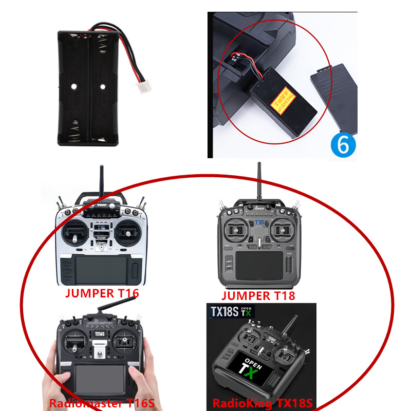 Kompartemen Baterai 18650 untu - Antenna 2.4Ghz ulasan dan harga