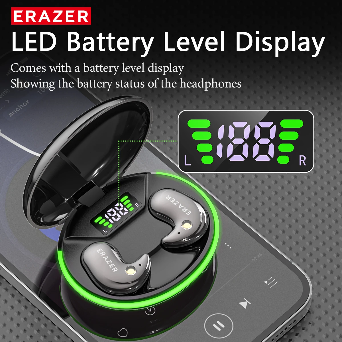 EARZER XF58 Headphone Bluetoot - Usb C Cable ulasan dan harga