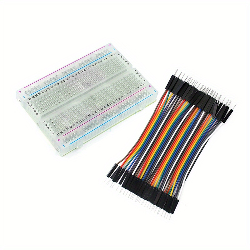 1 buah 400 titik transparan Mi - Breadboard 400 Point ulasan dan harga