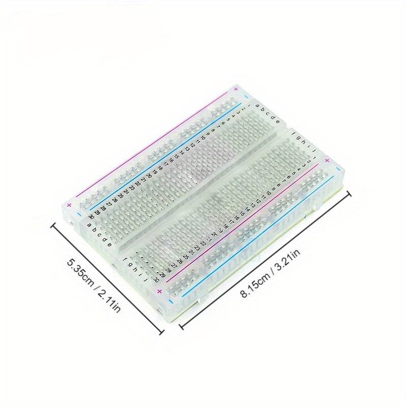 1 buah 400 titik transparan Mi - Breadboard 400 Point ulasan dan harga