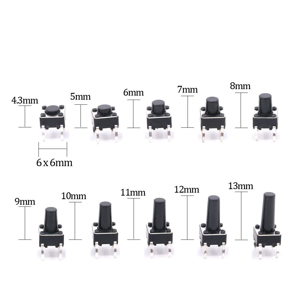 10 Model 6*6 Kit Sakelar Tombo - Breadboard 400 Point ulasan dan harga