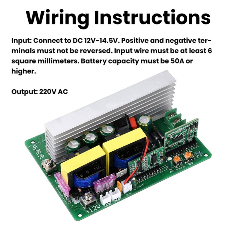 Modul Inverter 500W DC 12-14.5 - Boost Converter ulasan dan harga